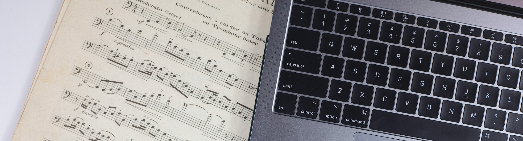 Technology and music background